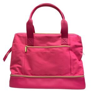 Pink - Member's Mark Mini Canvas Weekender Travel Bag with Removable Shoulder St